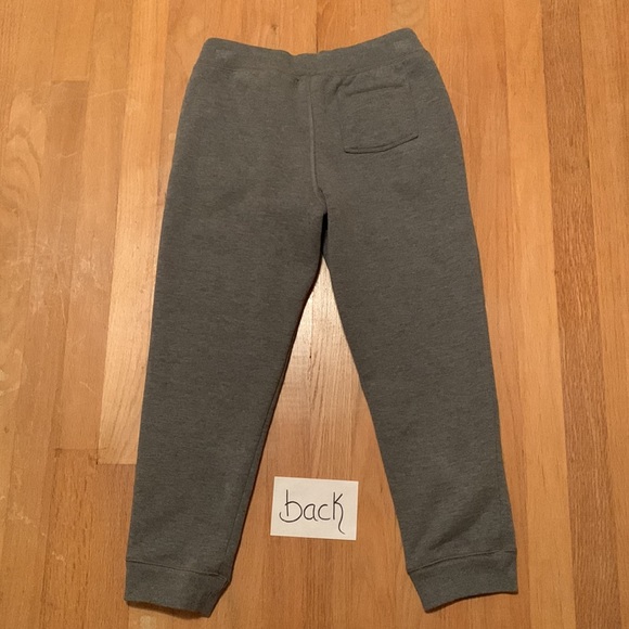 Lands End Youth Lined Sweatpants- Size M- Sherpa Fleece Lined- WARM! Grey Unisex - Picture 2 of 12
